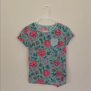 Neon flower shirt